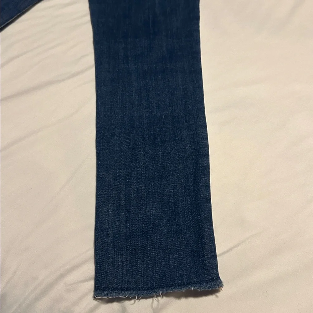 GAP Slim Stretch High Rise Distressed Ankle Jeggings 10 Slim